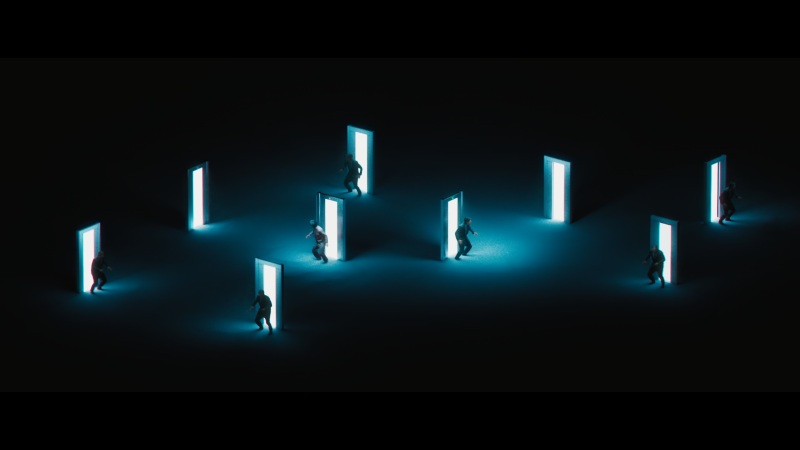 Shot from Severance S1 intro animation