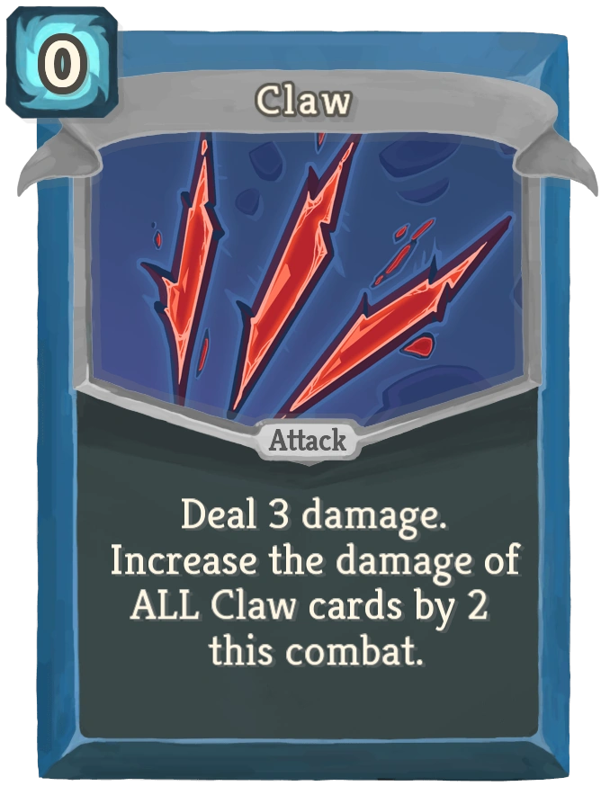 Claw card art