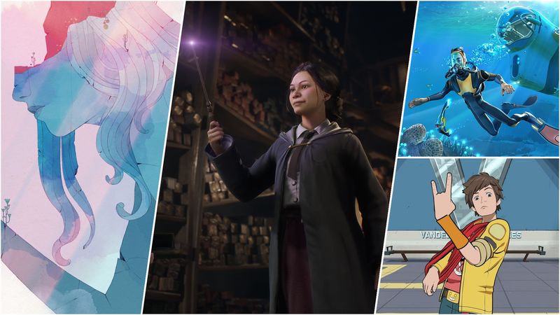 Composite image of reviewed games